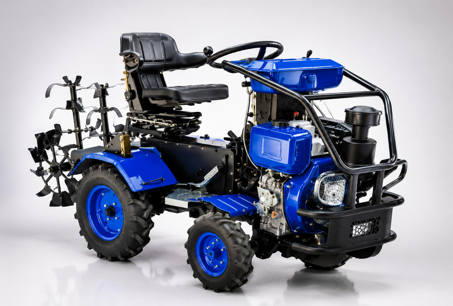 کولتیواتور 4 چرخ اگرو ماشین مدل AG001-4WD11