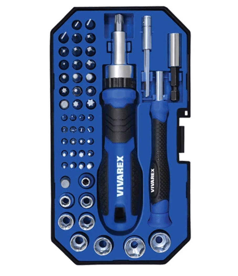 سری پیچ گوشتی ویوارکس مدل VR5565-SD بسته 55 عددی