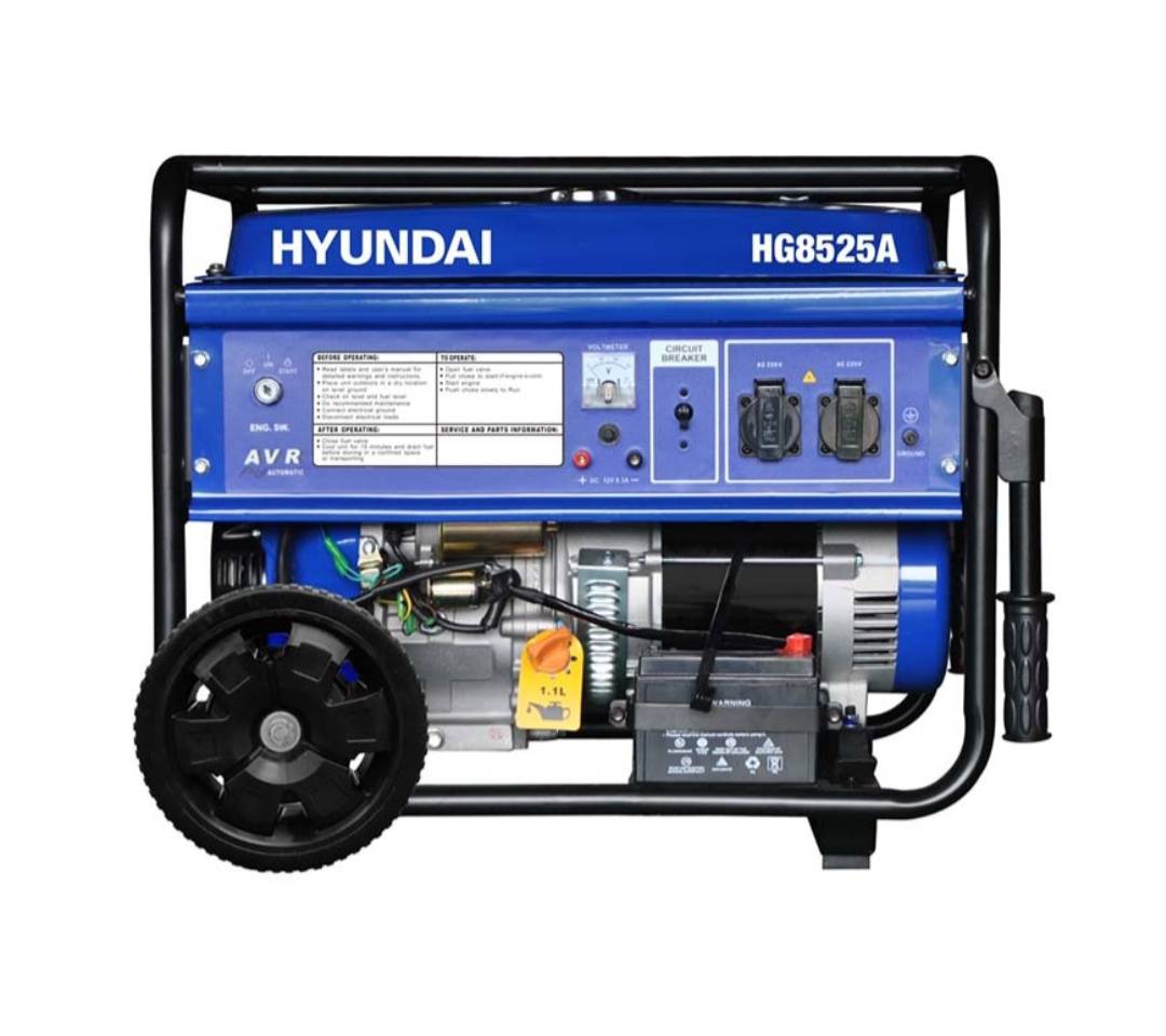 ژنراتور بنزینی HG8525A هیوندای