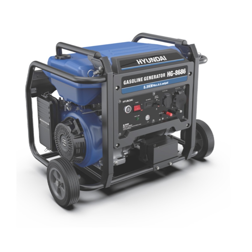 موتور برق بنزینی 8.5 کیلو وات مدل HG-8686 PRO هیوندای